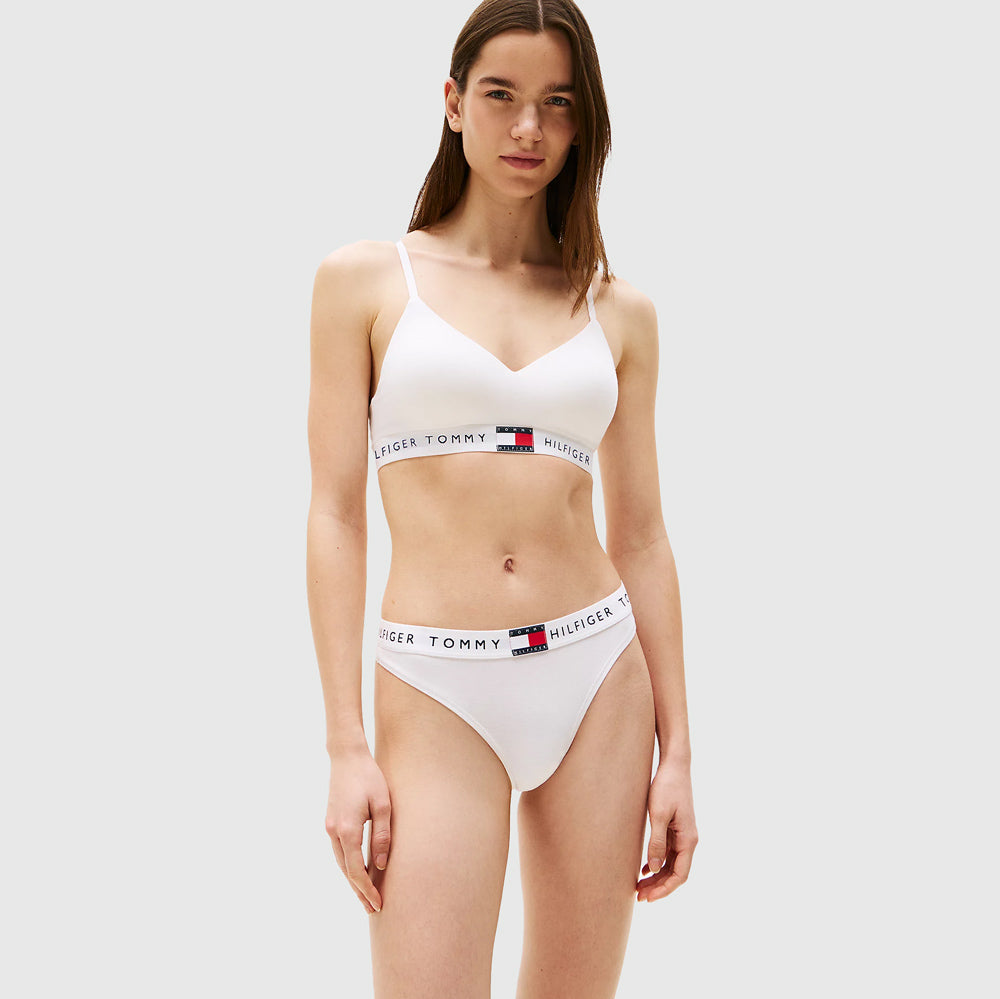 Tommy Hilfiger Lift Bralette - White |ThirdBaseUrban