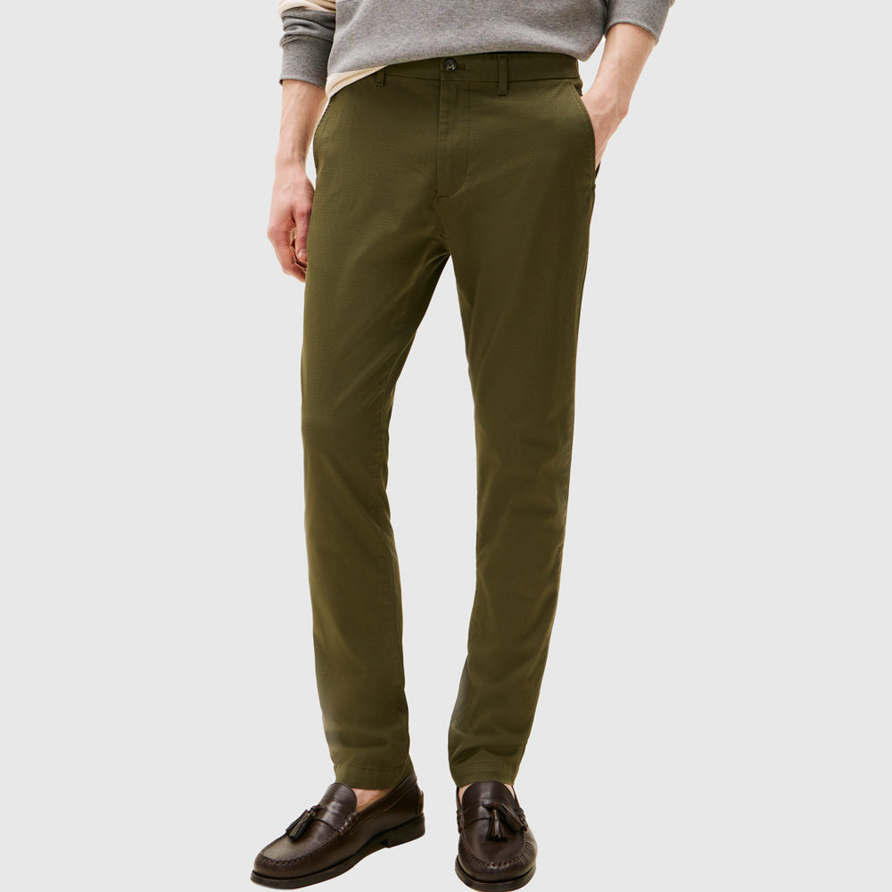 Tommy Hilfiger Printed Bleecker Chino - Olive |ThirdBaseUrban