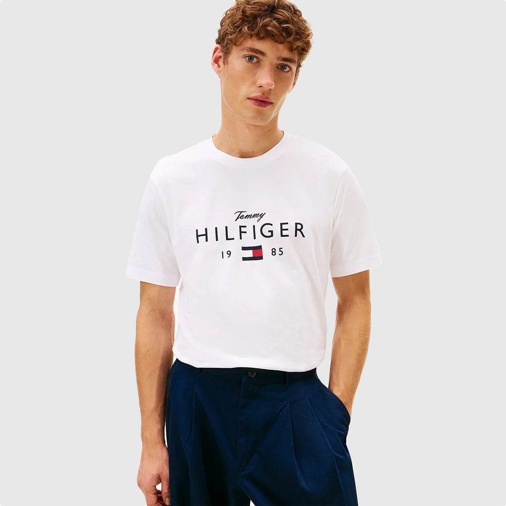 Tommy Hilfiger Love Big Hilfiger T-Shirt - White |ThirdBaseUrban