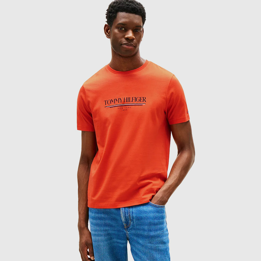 Tommy Hilfiger Love Hilfiger T - Shirt - Orange |ThirdBaseUrban
