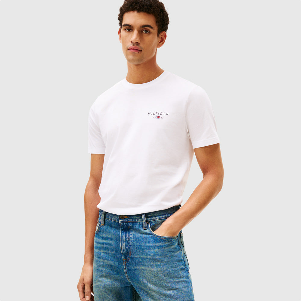 Tommy Hilfiger Love Hilfiger T-Shirt - White |ThirdBaseUrban