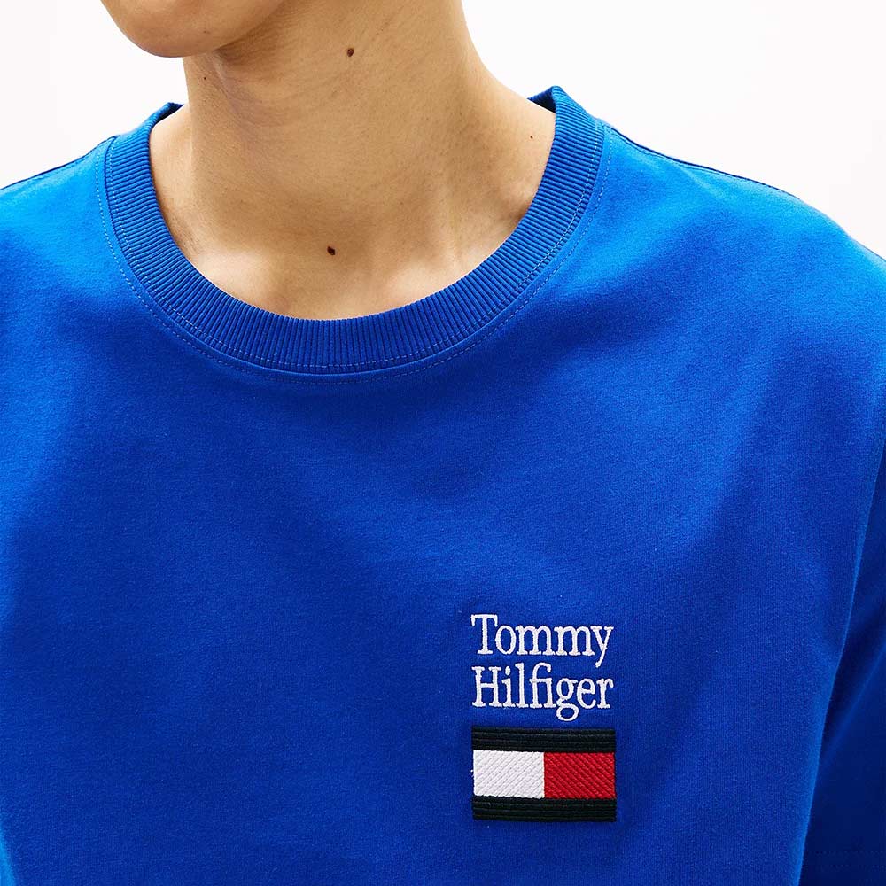 Text Stack T-Shirt - Blue
