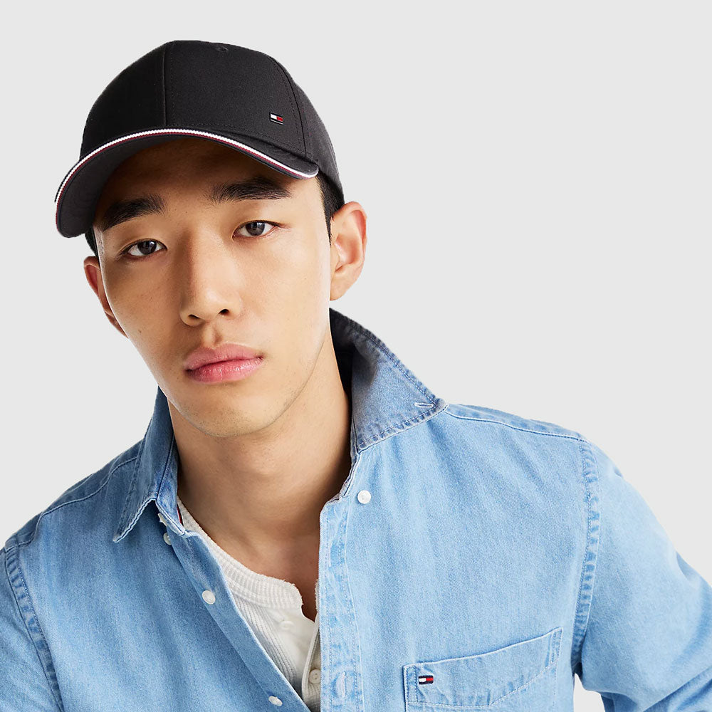 Tommy Hilfiger Casual Cap - Black|ThirdBaseUrban