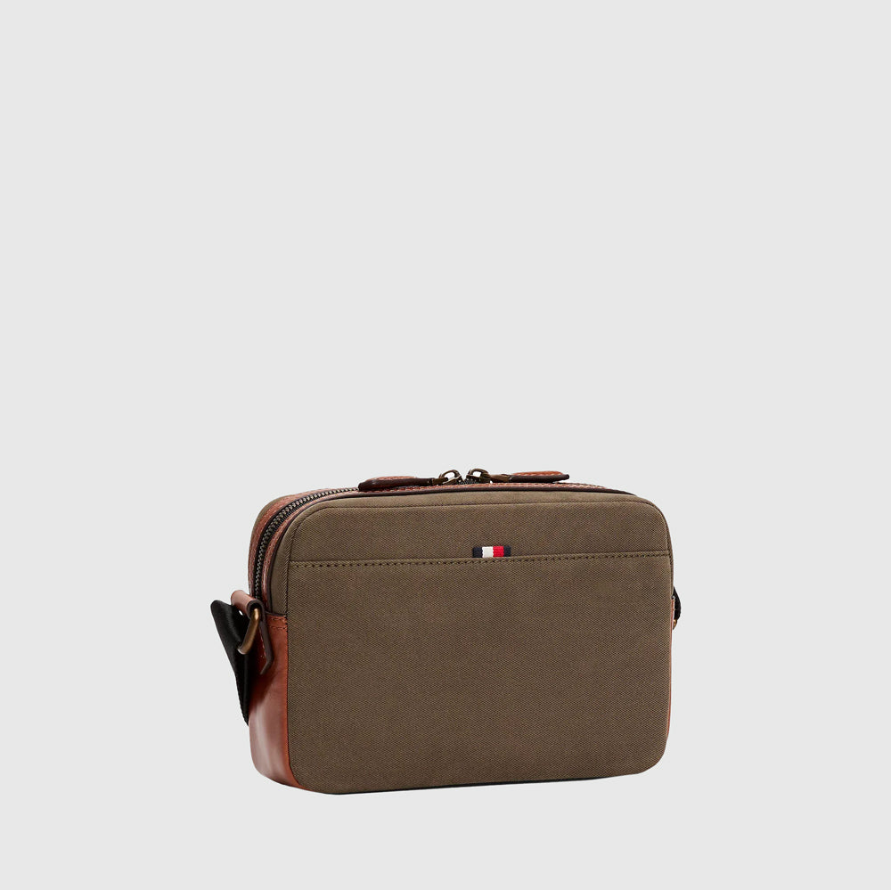 Tommy Hilfiger Prep Crossover Bag - Olive |ThirdBaseUrban