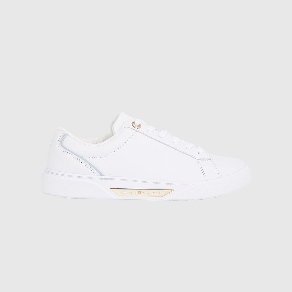 Tommy Hilfiger Chic Court Sneaker - White |ThirdBaseUrban