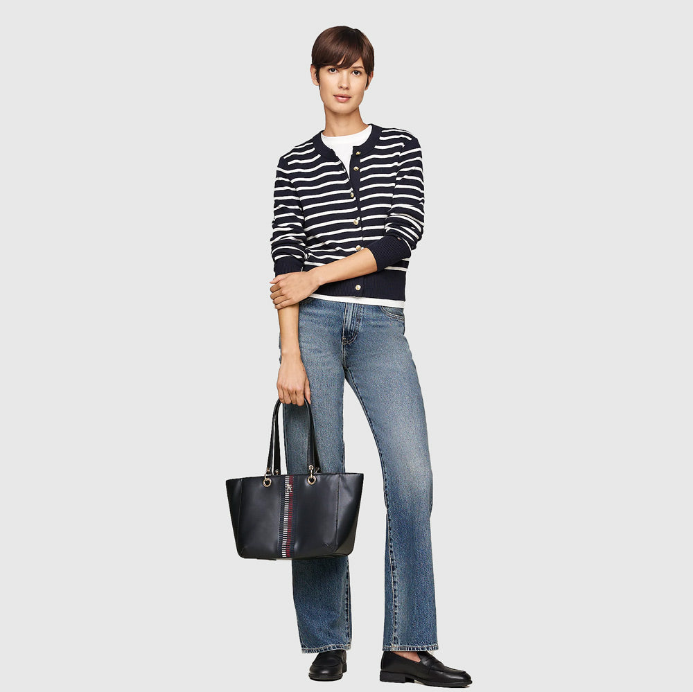 Chic Tote Bag - Navy