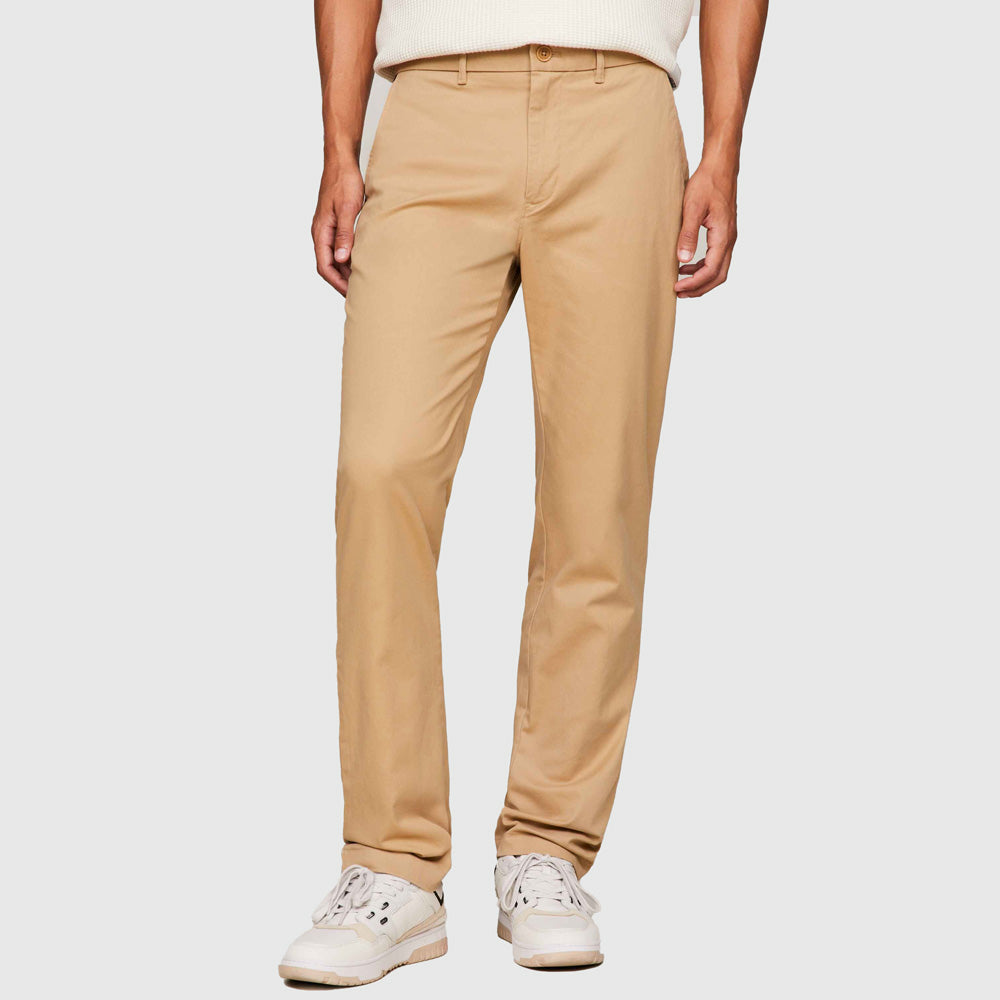 Tommy Hilfiger Chino Denton 1985 Pima  Pants - Beige |ThirdBaseUrban