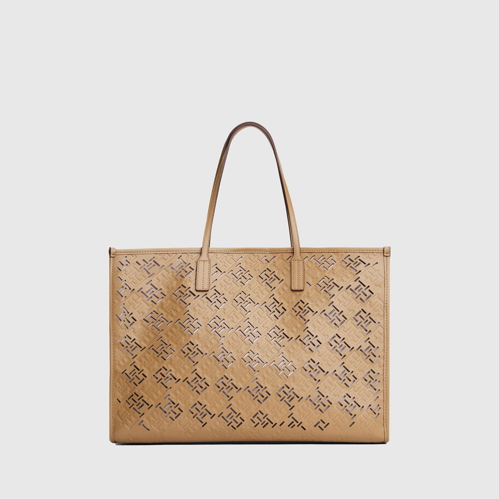 Tommy Hilfiger City Mono Tote - Safari Canvas |ThirdBaseUrban