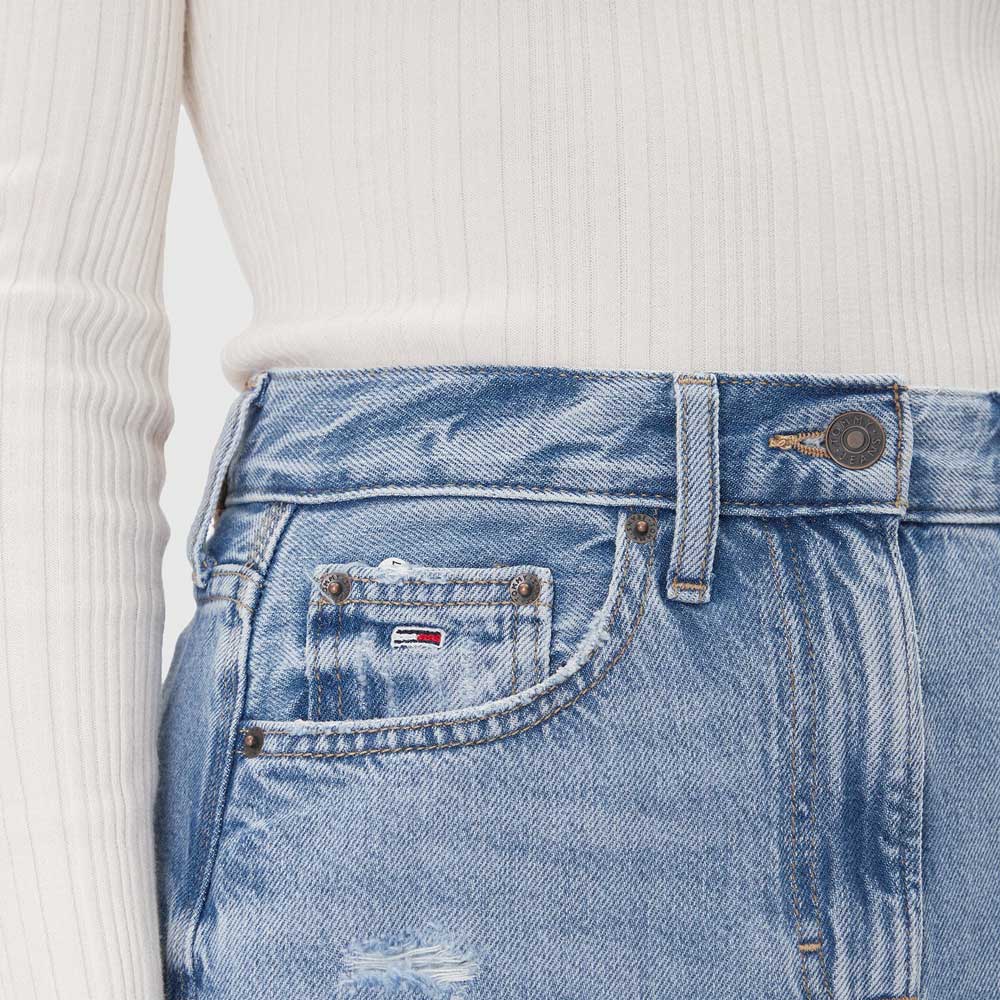 Claire Midi Skirt - Denim Light