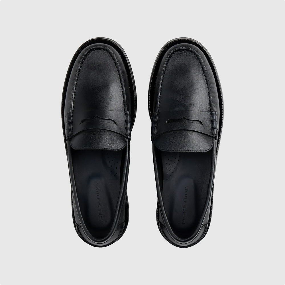 Classic High Loafer - Navy