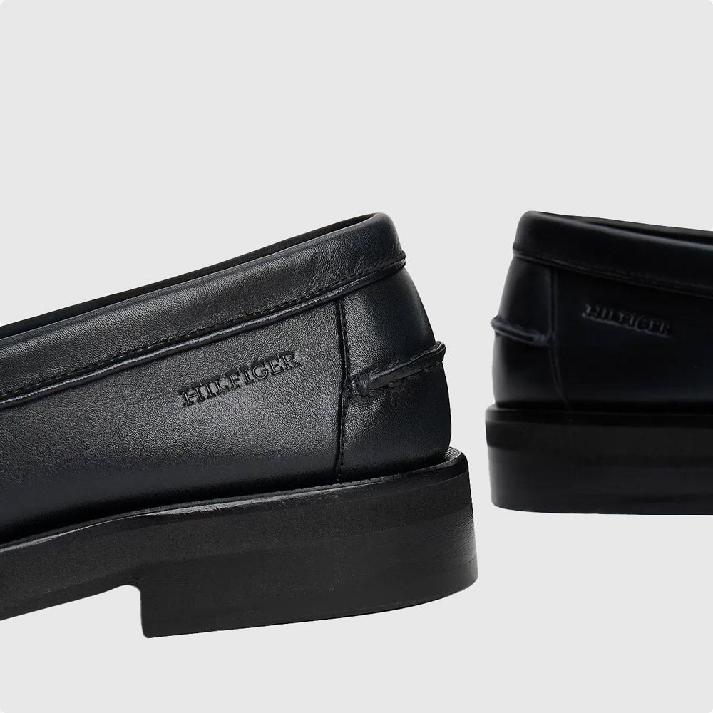 Classic High Loafer - Navy