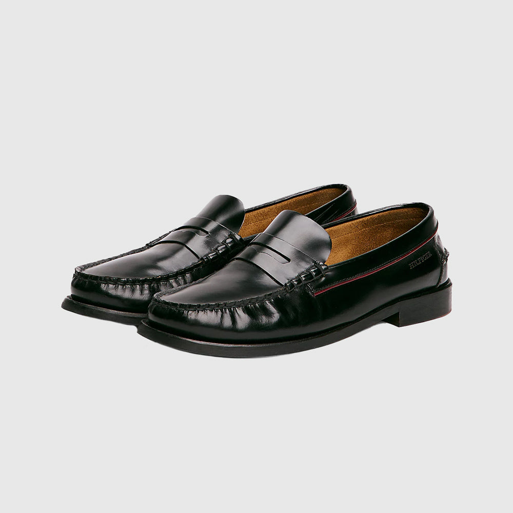Classic Leather Loafer - Black