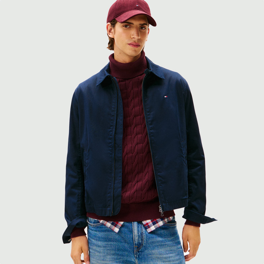 Tommy Hilfiger Classic Ivy Jacket - Navy |ThirdBaseUrban