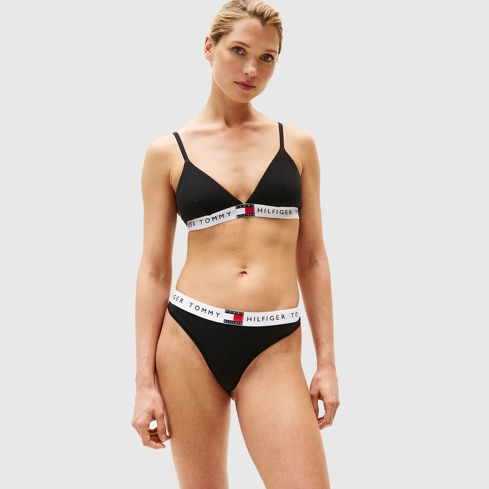 Tommy Hilfiger Classic Thong - Black |ThirdBaseUrban