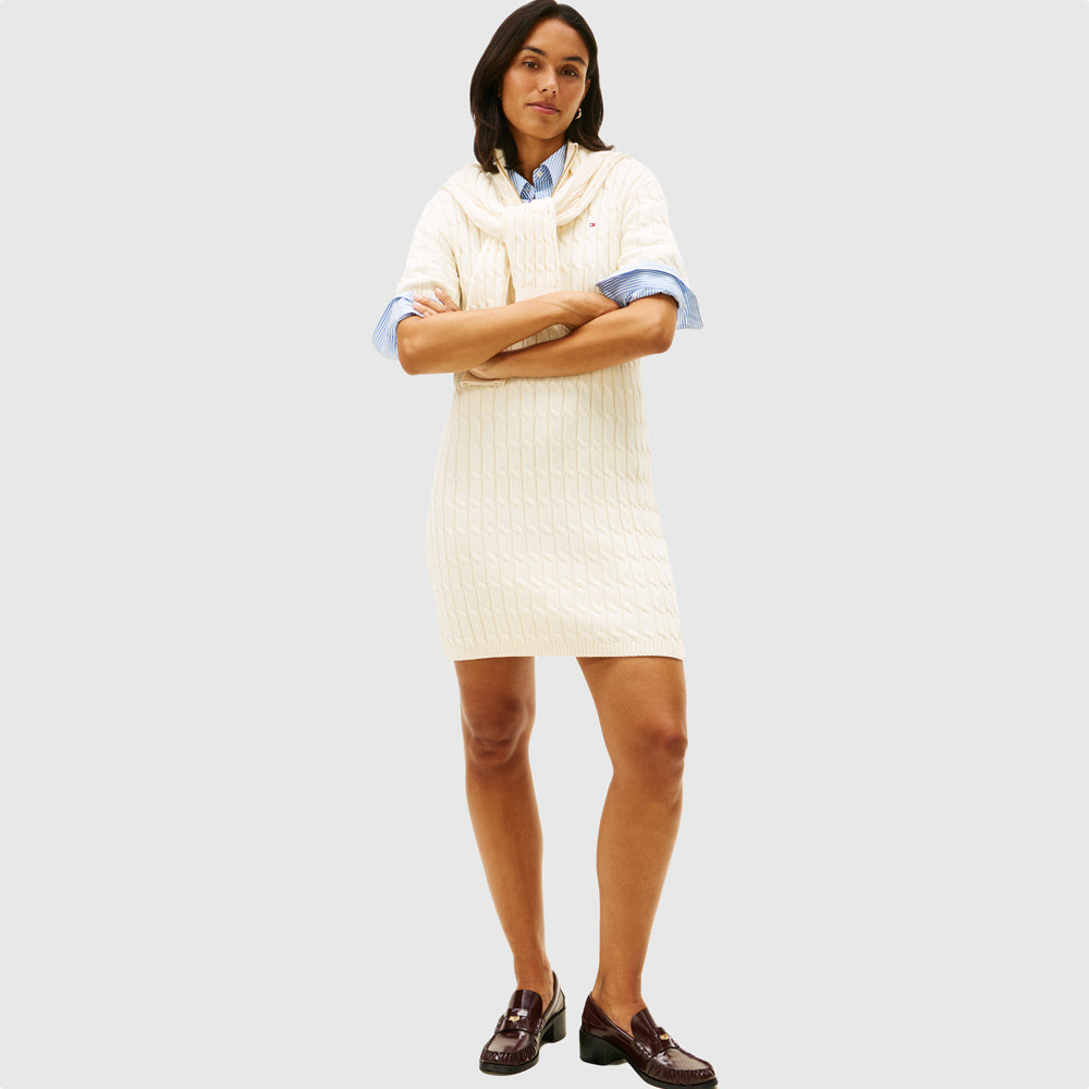 Cable Mid Dress - Calico