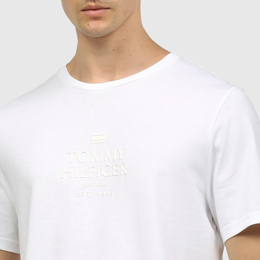 Tonal Hilfiger T-Shirt - White