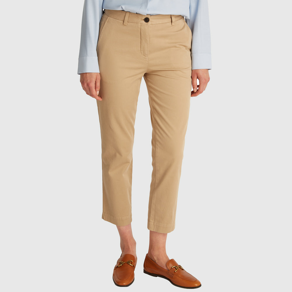 Tommy Hilfiger Stretch Slim Chino - Beige |ThirdBaseUrban