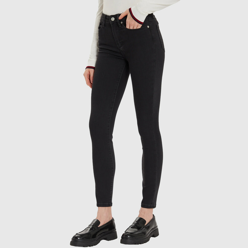 Tommy Hilfiger Como Skinny Jeans - Denim Black |ThirdBaseUrban