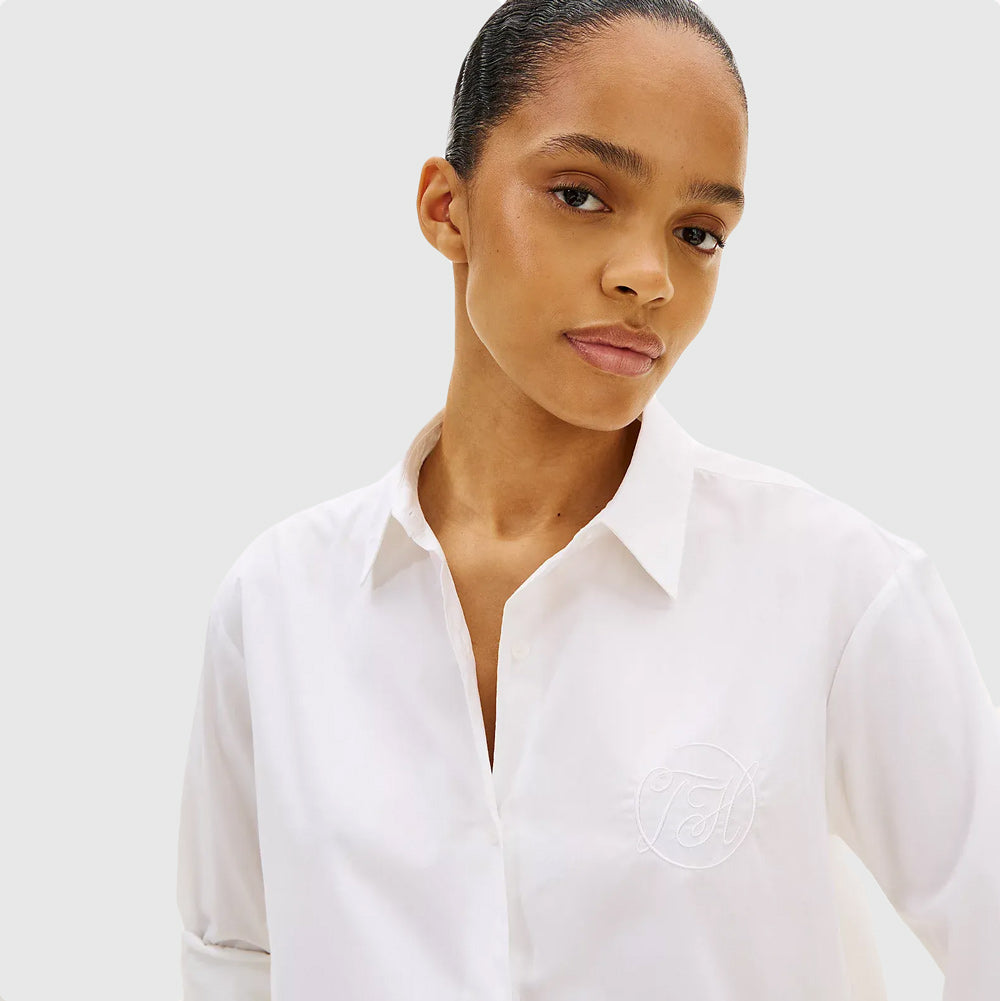 Cotton Easy Shirt - White