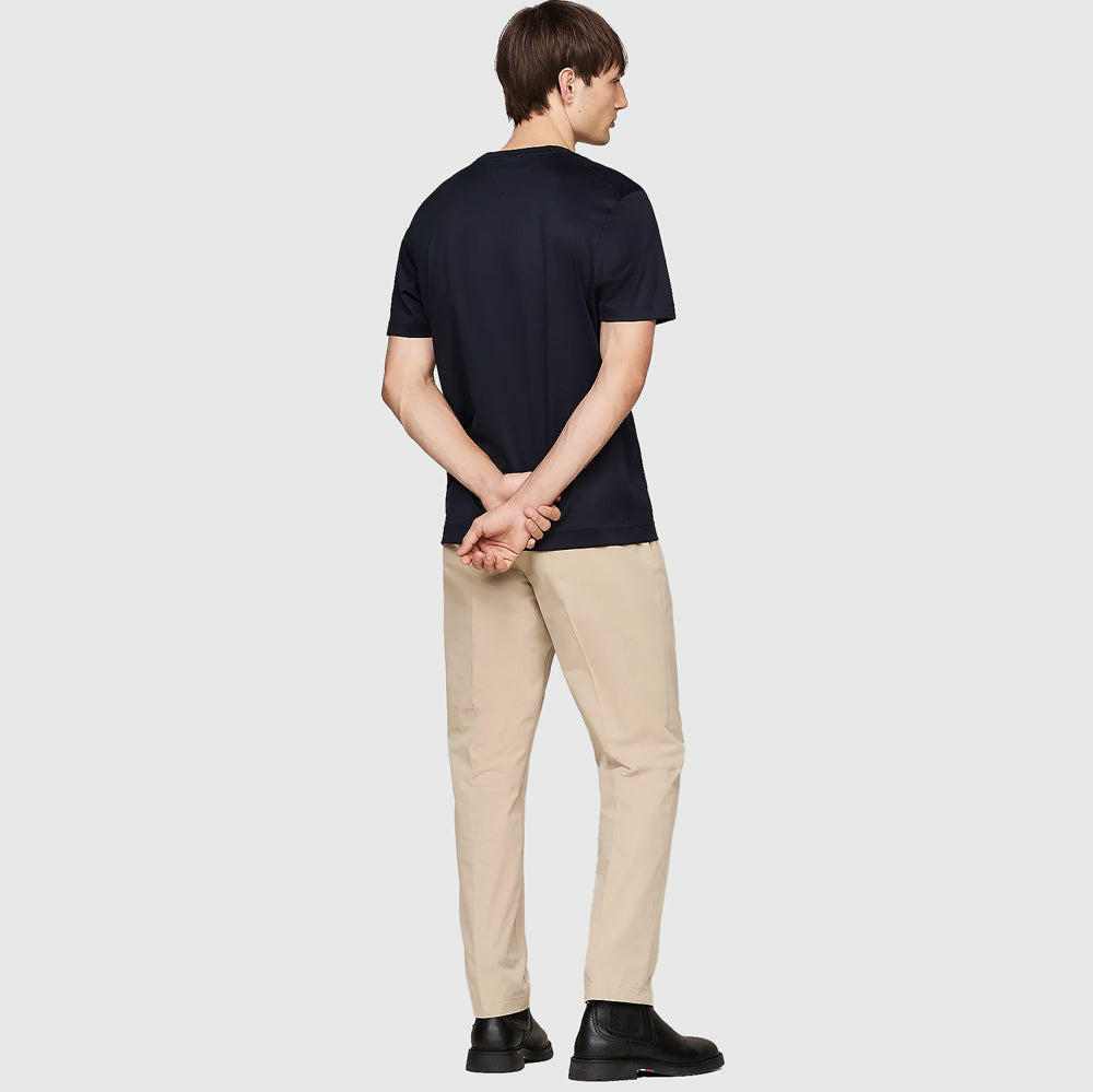 Mercerized T-Shirt - Navy