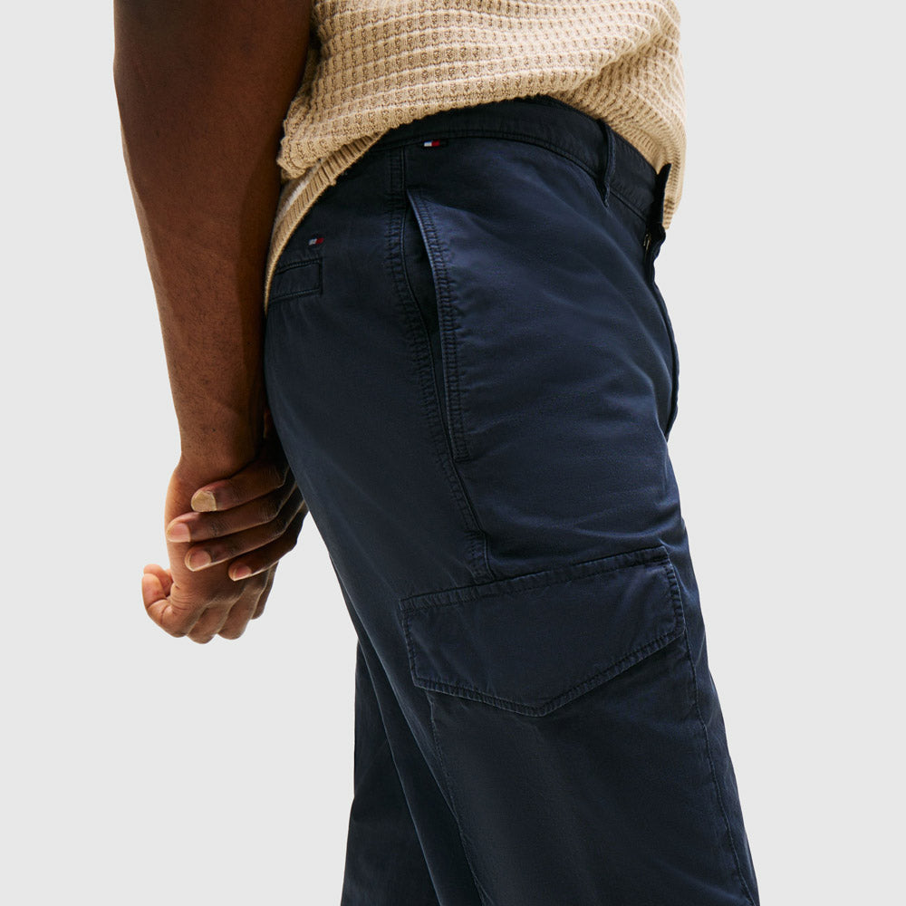 Denton Twill Cargo Pants - Navy