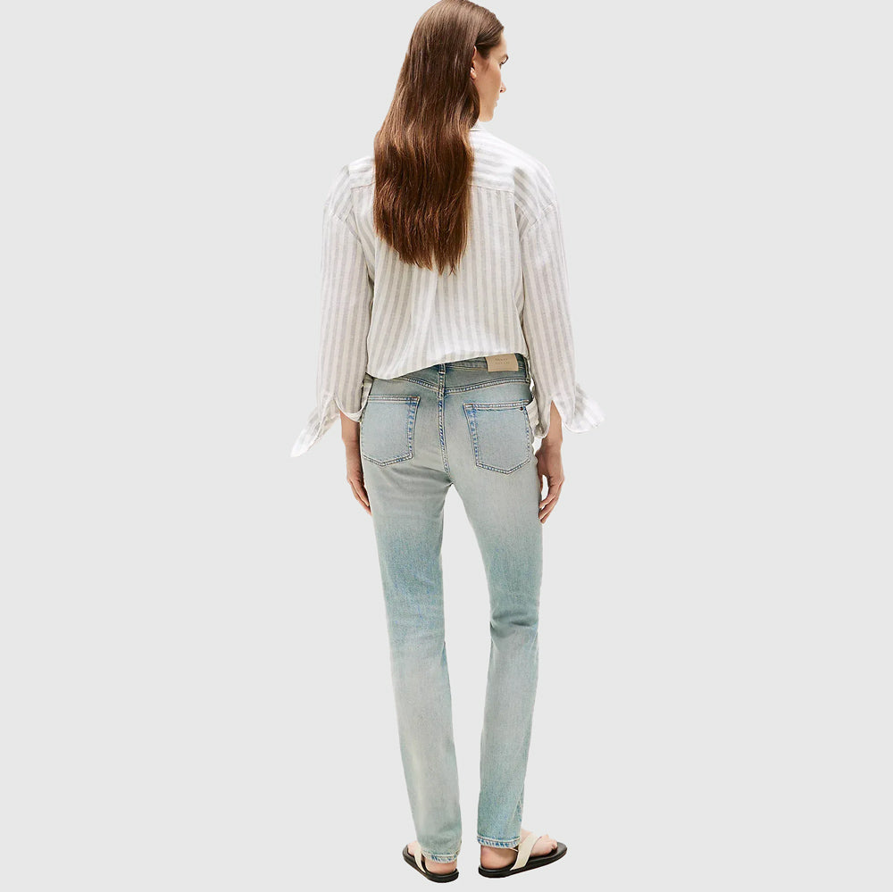 Mid Rise Slim Jeans - Denim Light