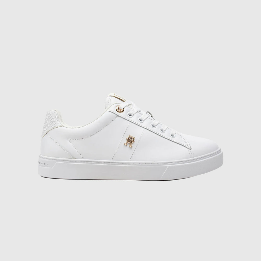 Tommy Hilfiger Elevated Essent Sneaker - White |ThirdBaseUrban