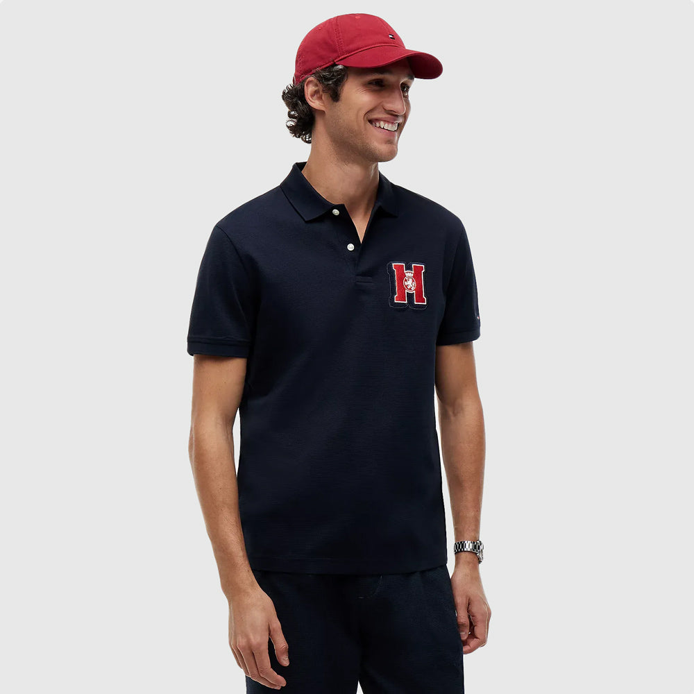 Tommy Hilfiger Elevated Graphic Golfer - Navy |ThirdBaseUrban