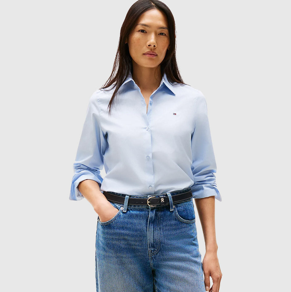 Poplin Regular Shirt - Light Blue