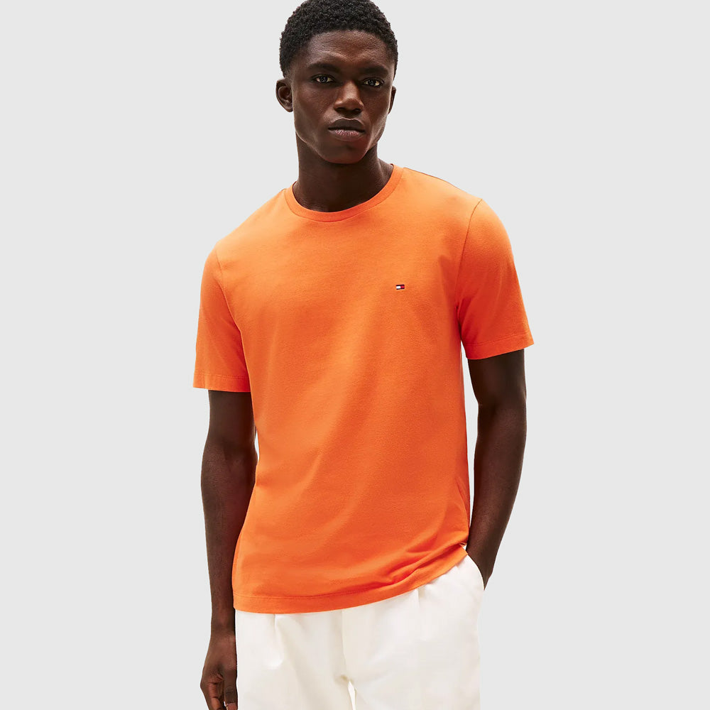 Tommy Hilfiger Seasonal Solid T - Shirt - Orange |ThirdBaseUrban