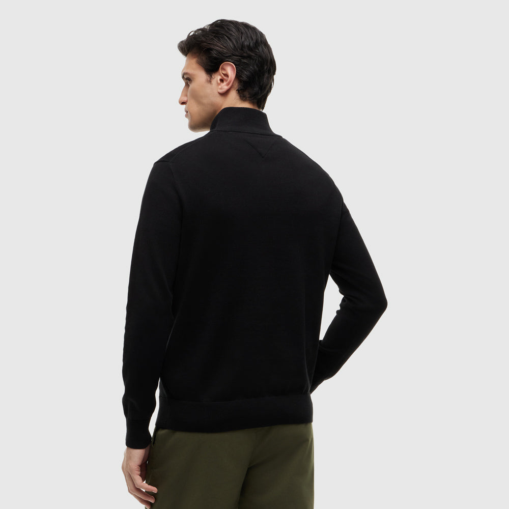 Essential Cotton Sweater - Black