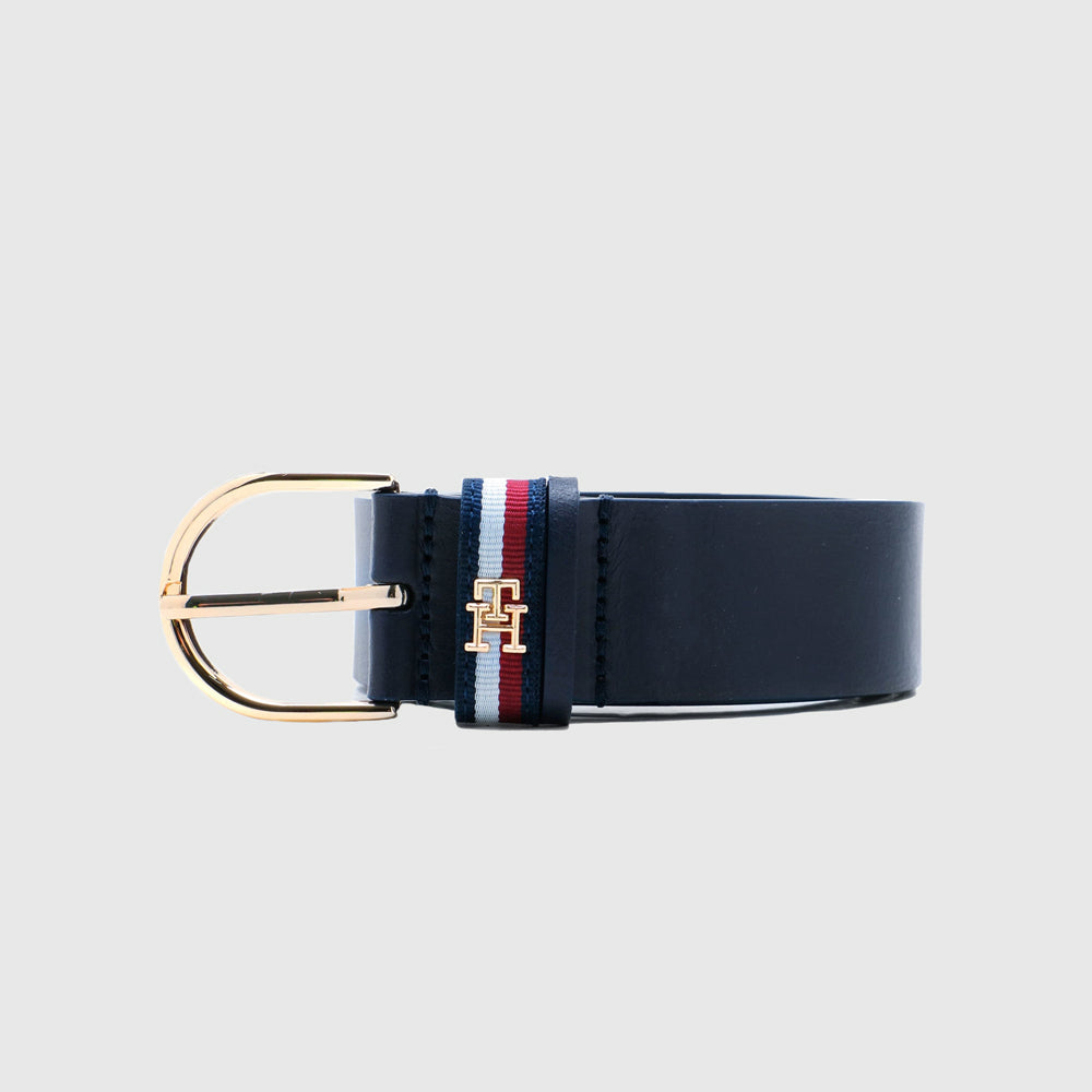 Tommy Hilfiger Essential Effortless Belt Navy |ThirdBaseUrban