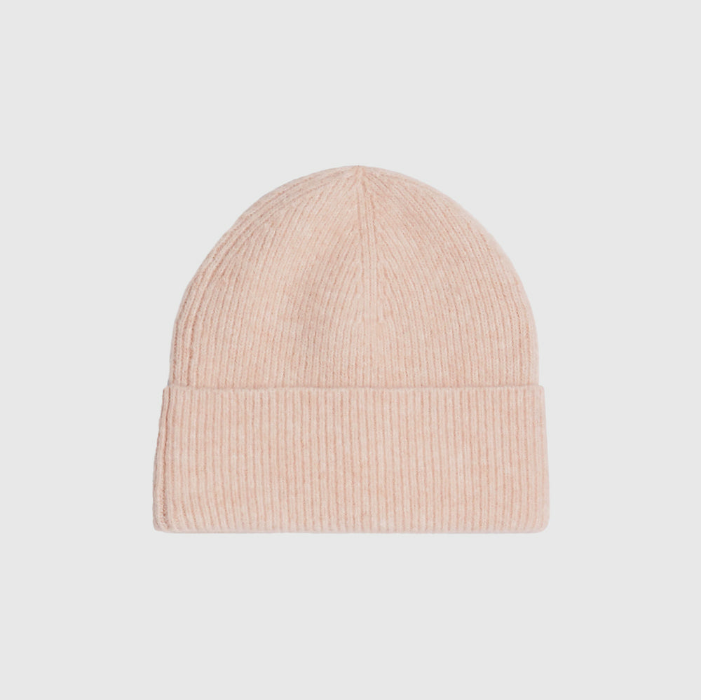 Essential Flag Beanie - Baby Pink