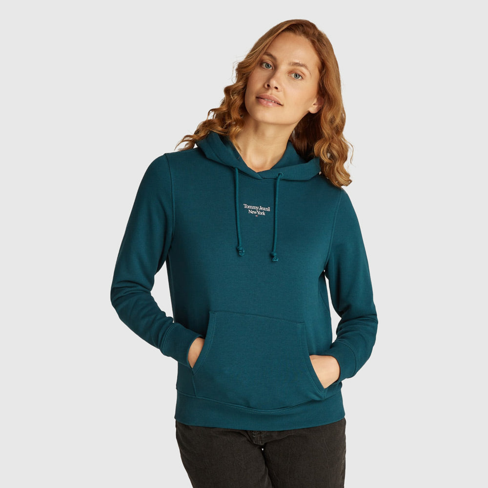 Essential Logo Hoodie - Teal