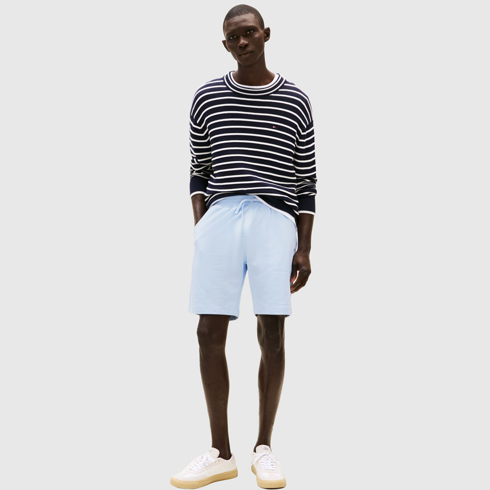 Essential Terry Sweatshort - Light Blue