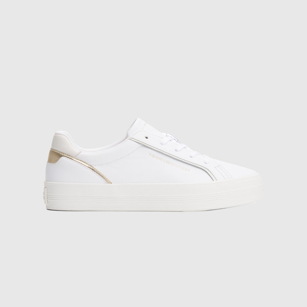 Tommy Hilfiger Essential Vulc Sneaker - White |ThirdBaseUrban