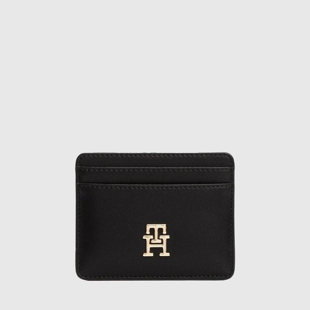 Tommy Hilfiger Feminine Card Holder - Black |ThirdBaseUrban