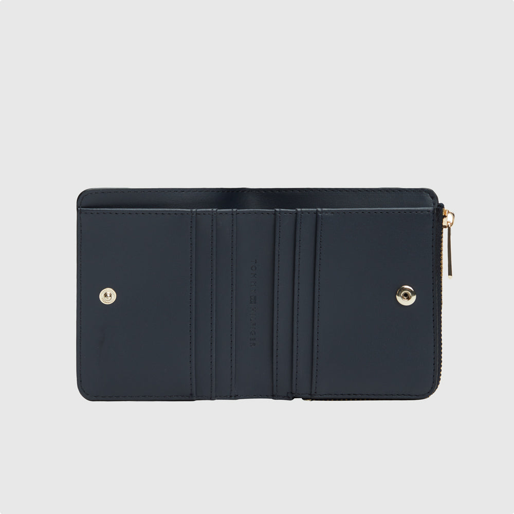 Flag Compact Wallet - Navy