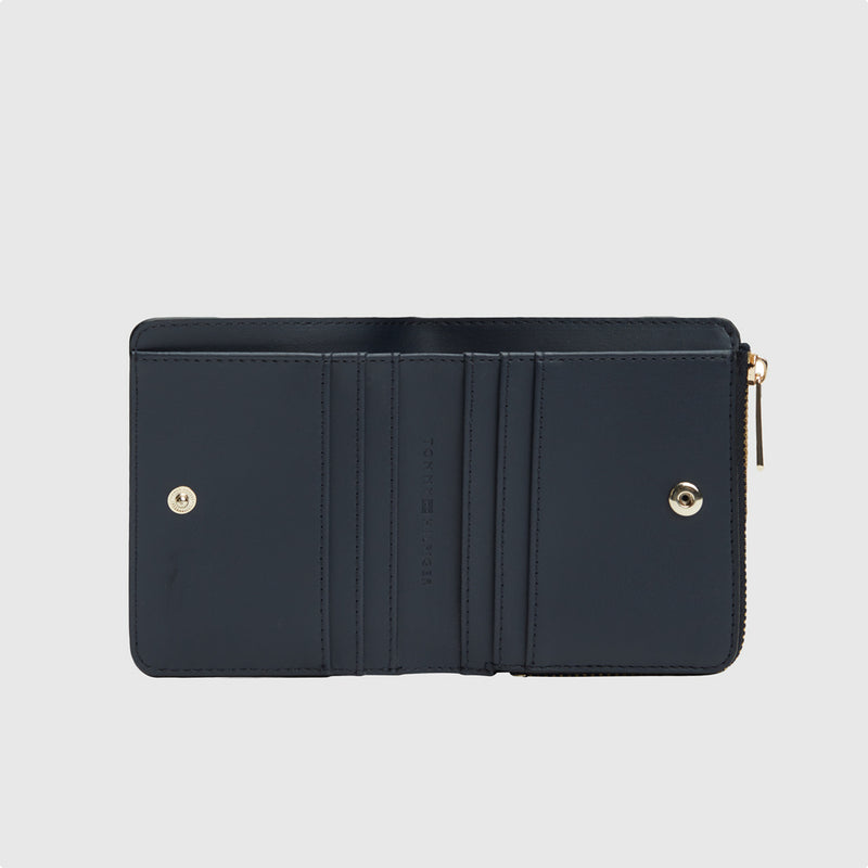 Tommy Hilfiger Flag Compact Wallet - Navy |ThirdBaseUrban