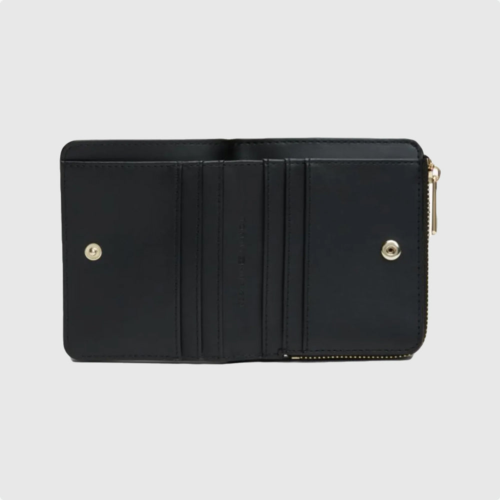 Flag Compact Wallet - Black