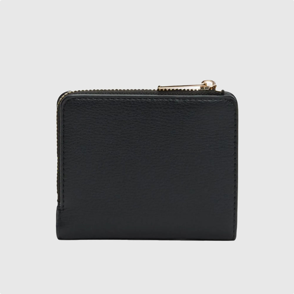 Flag Compact Wallet - Black