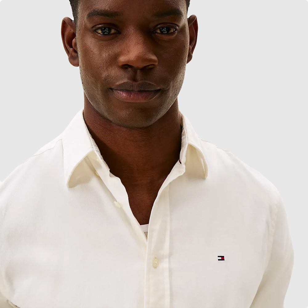 Flex Flannel Shirt - Ivory