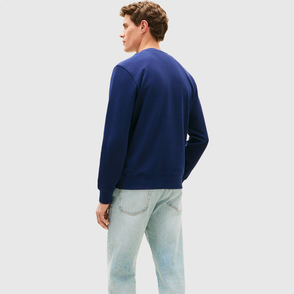 Flex Pop Washed Sweatshirt - Navy