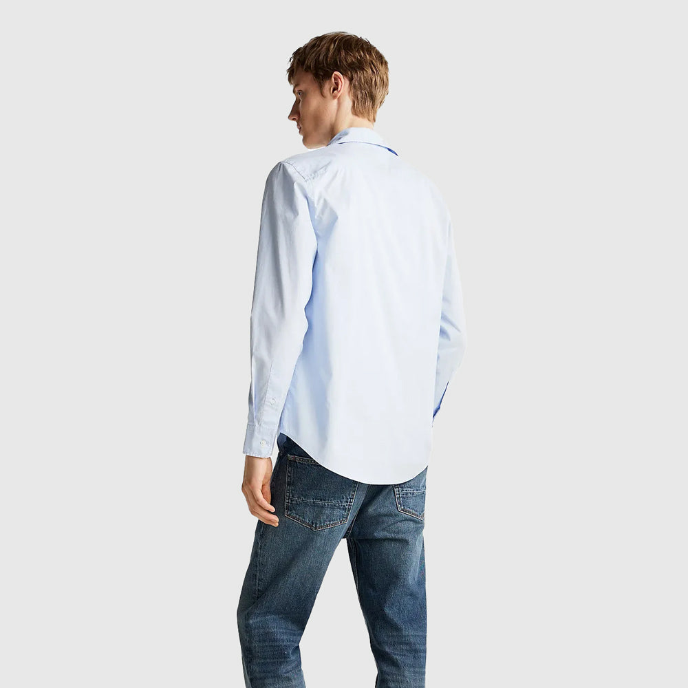 Flex Poplin Shirt - Light Blue