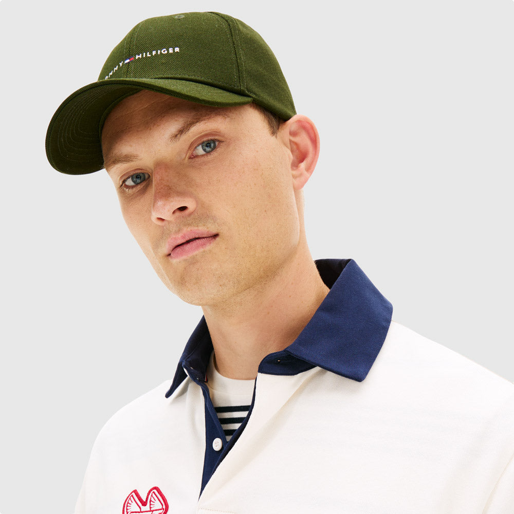 Tommy Hilfiger Foundation Cap - Forest Green |ThirdBaseUrban
