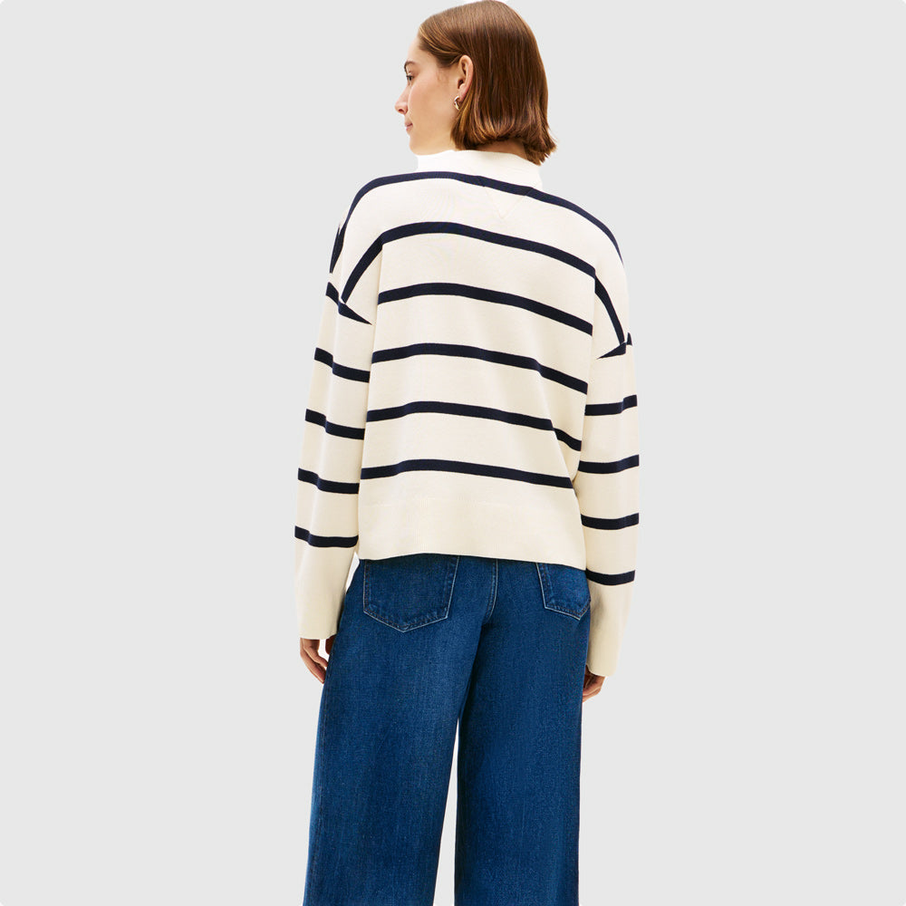 Full Needle Graphic Sweater - Calico