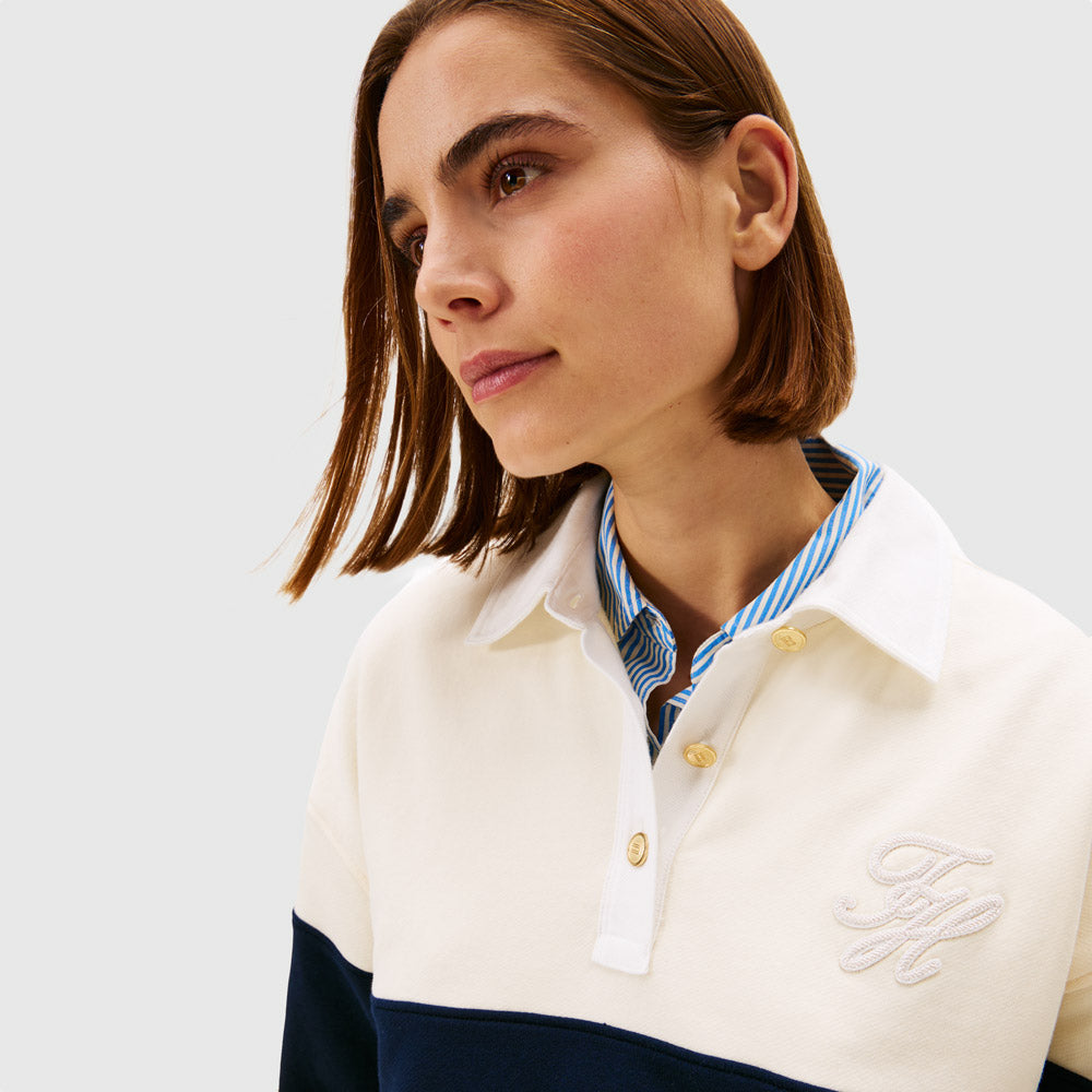 Rugby Terry Sweatshirt - Calico