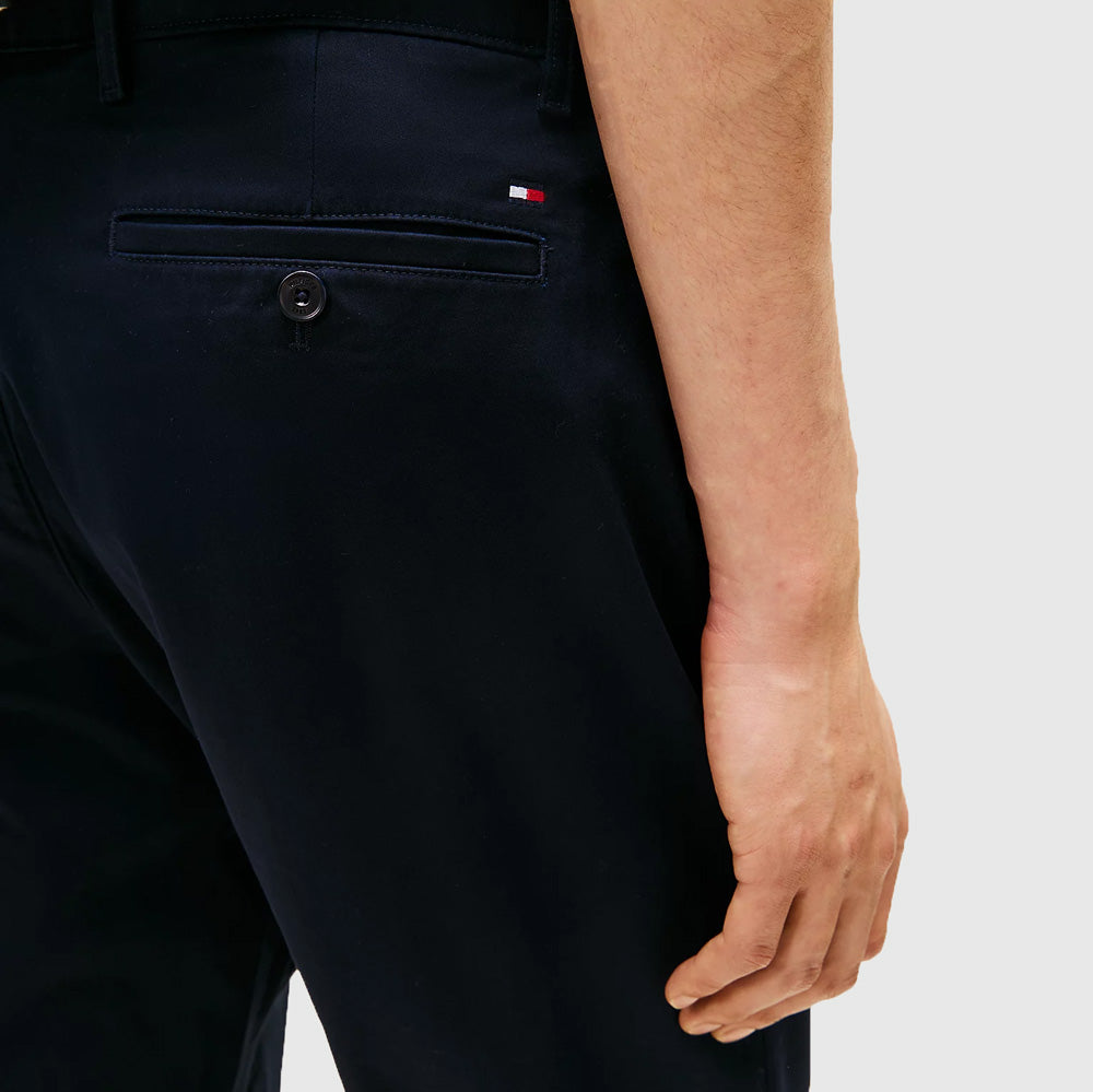 Harlem Satin Chino - Navy