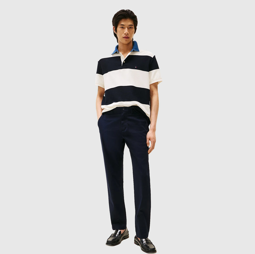 Harlem Satin Chino - Navy
