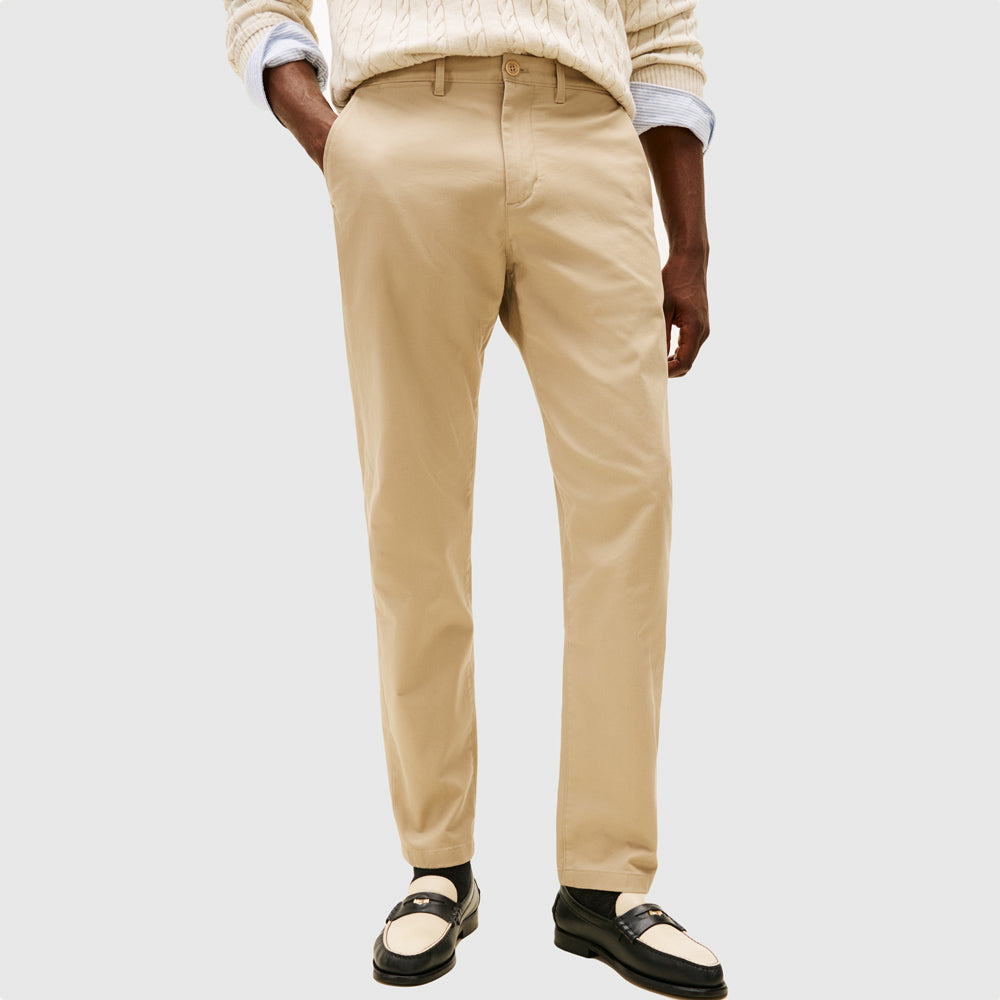Tommy Hilfiger Harlem Essential  Chino - Khaki |ThirdBaseUrban